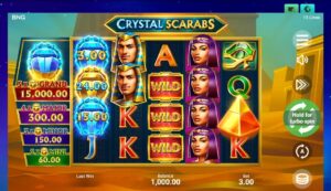 Crystal Scarabs BNG SLOT joker123 ฝาก ถอน Joker