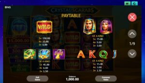 Crystal Scarabs BNG SLOT joker123 โปรโมชั่น Joker