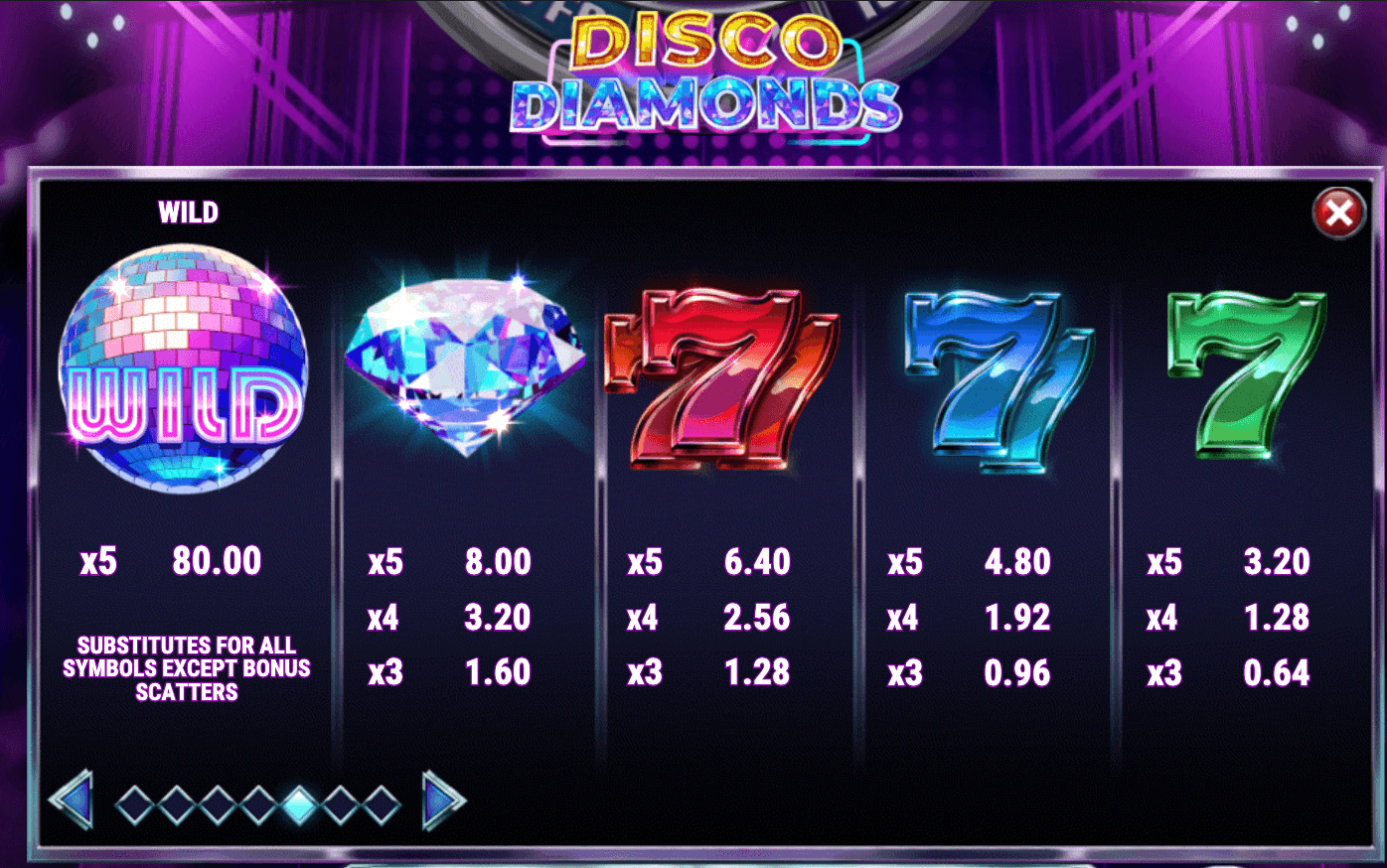 DISCO DIAMONDS Play'n Go Joker mobile