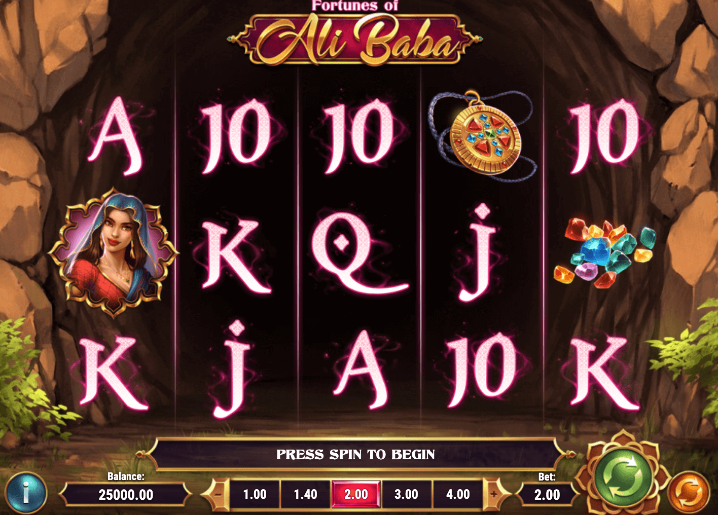 FORTUNES OF ALI BABA Play'n Go Joker1234