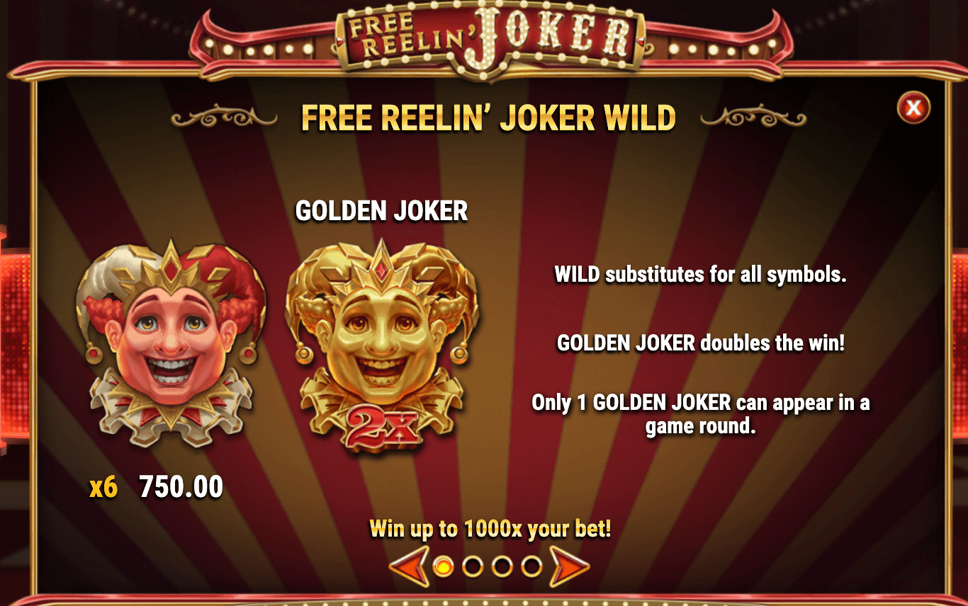 FREE REELIN JOKER Play'n Go Joker123 gaming