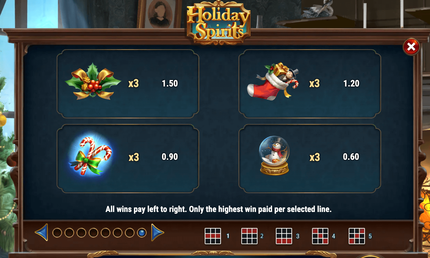 HOLIDAY SPIRITS Play'n Go Joker123 slot