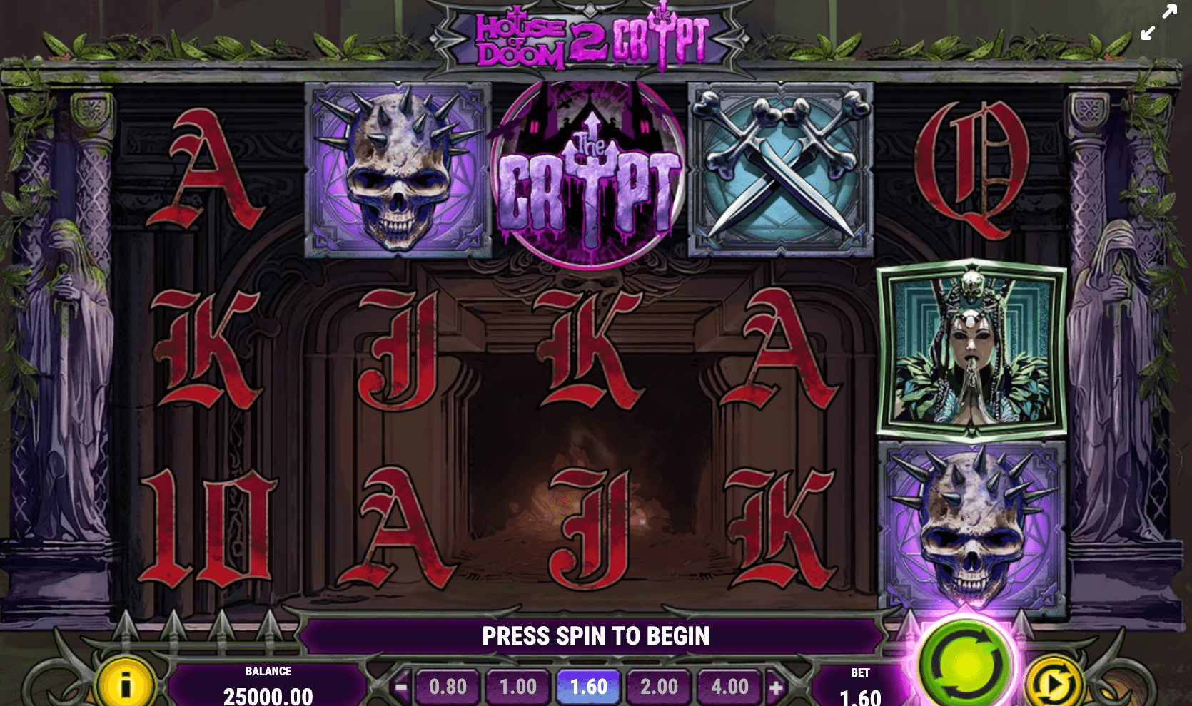 HOUSE OF DOOM 2- THE CRYPT Play'n Go สล็อต Joker123