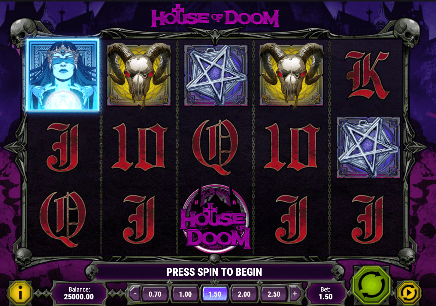 HOUSE OF DOOM Play'n Go Joker123 net