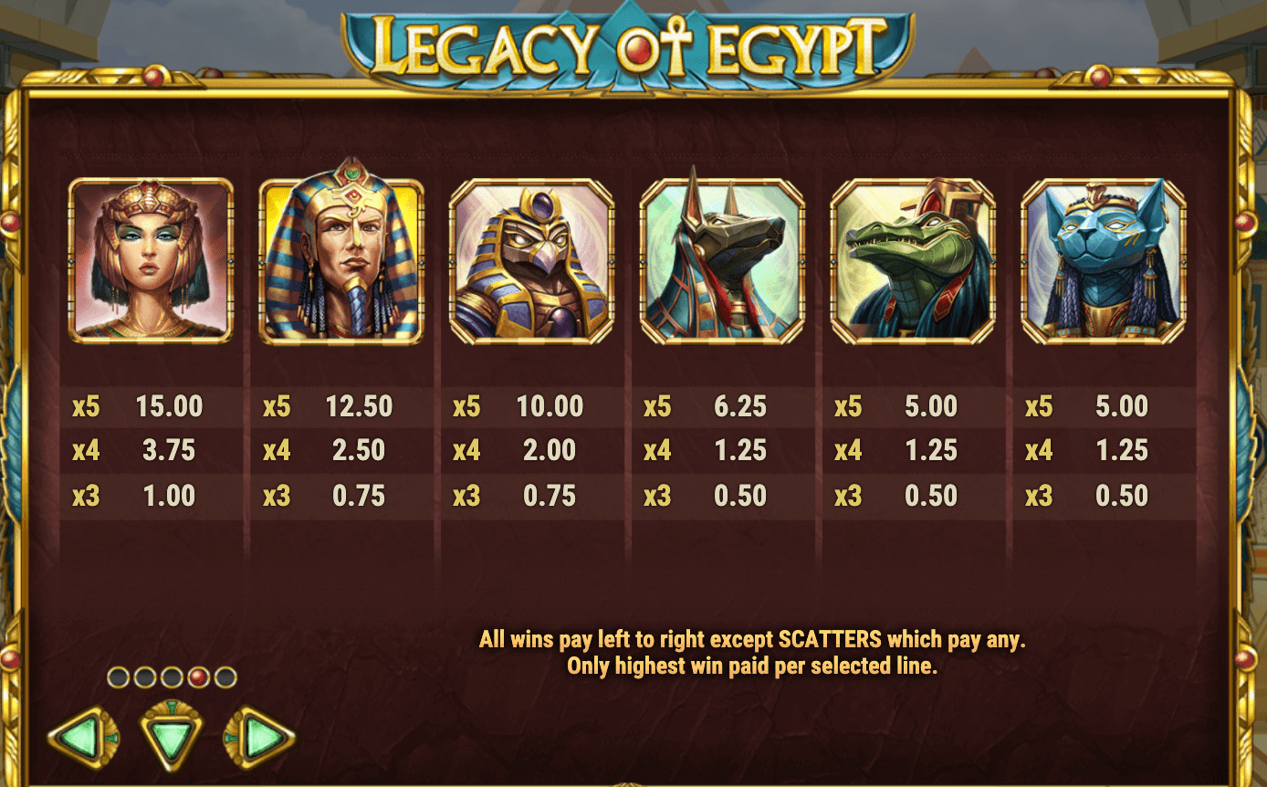 LEGACY OF EGYPT Play'n Go Joker123 เว็บตรง ใหม่ล่าสุด