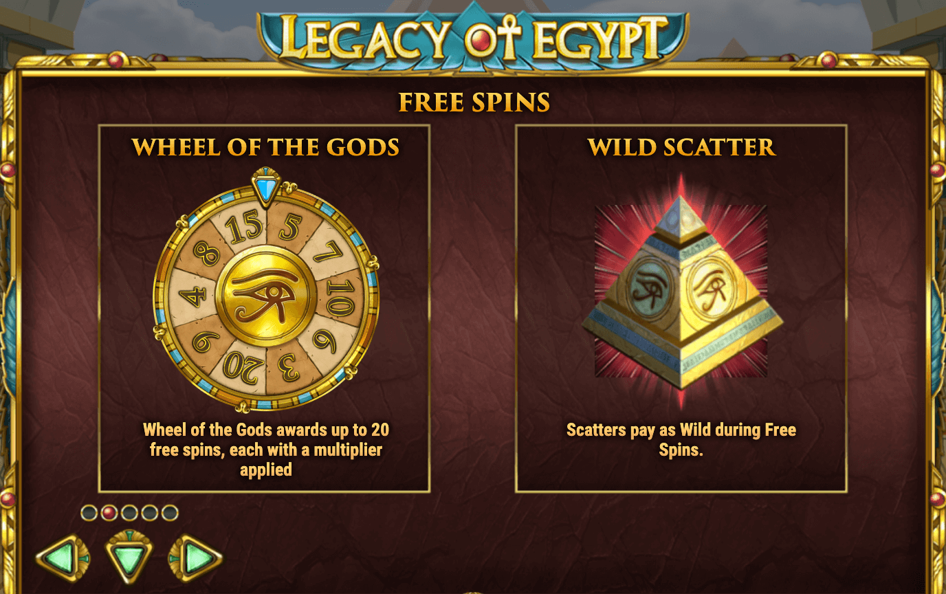 LEGACY OF EGYPT Play'n Go wwwJoker