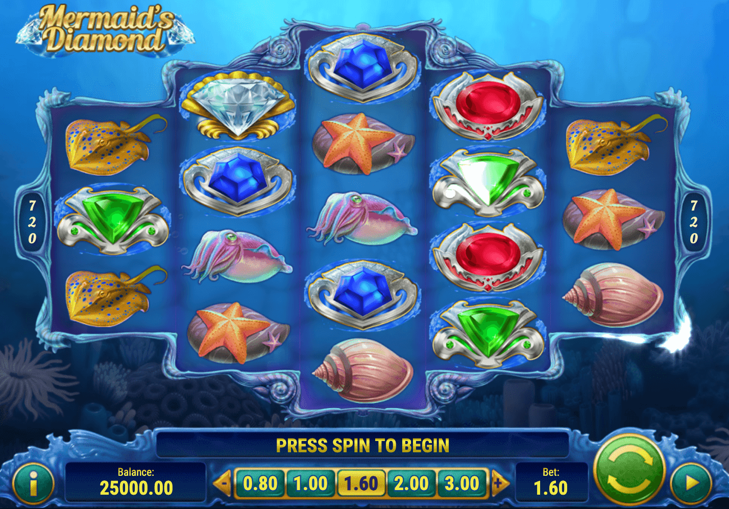 MERMAID’S DIAMOND Play'n Go Joker123 slot