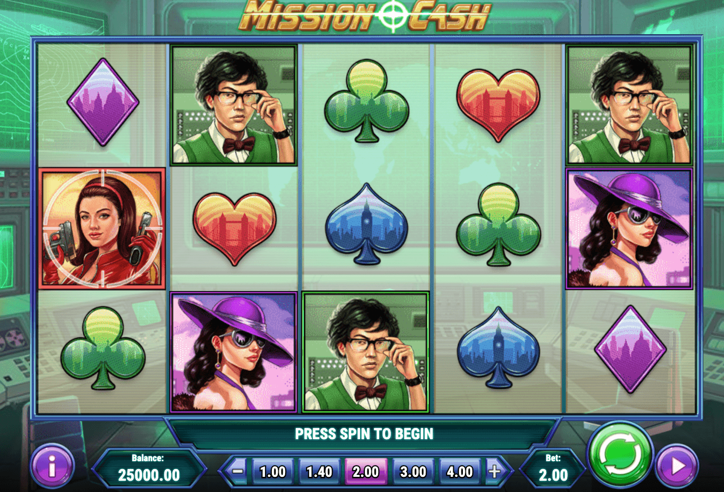 MISSION CASH Play'n Go game Joker388