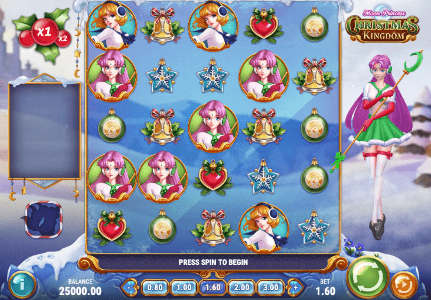 MOON PRINCESS- CHRISTMAS KINGDOM Play'n Go Jokerapp678 c net