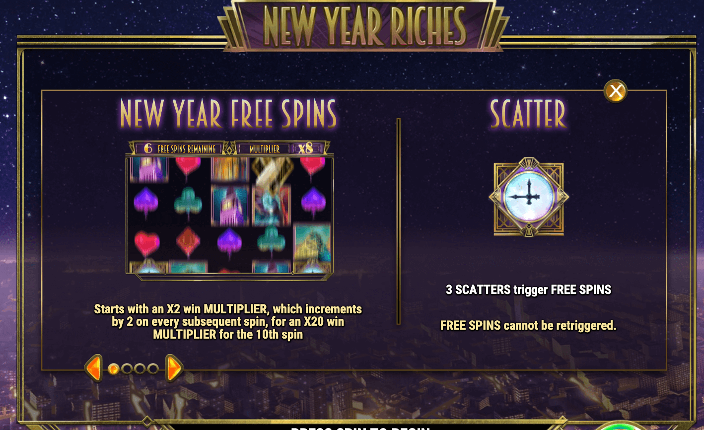 NEW YEAR RICHES Play'n Go Joker game 123