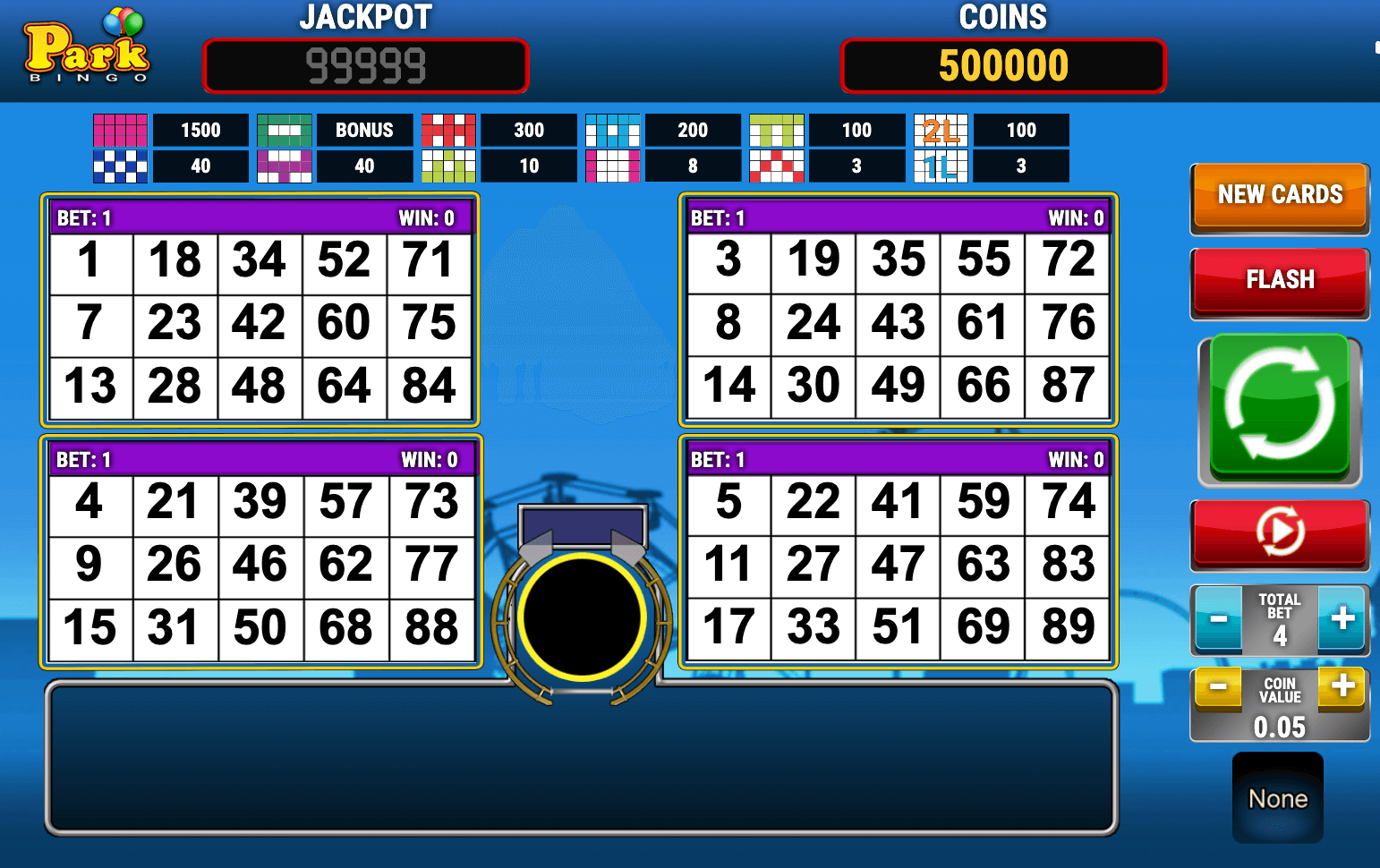 PARK BINGO Play'n Go Joker slot