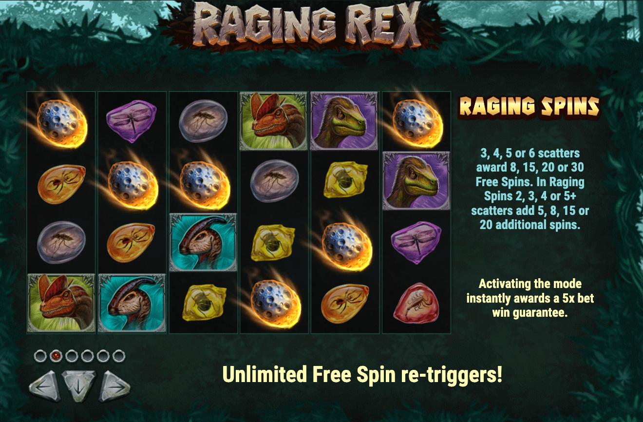 RAGING REX Play'n Go Joker1234th