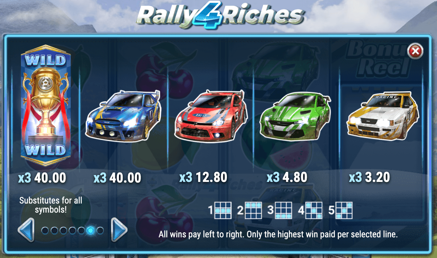 RALLY 4 RICHES Play'n Go Jokerapp678 c net