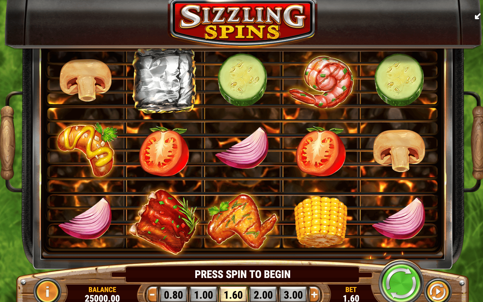 SIZZLING SPINS Play'n Go slotJoker123