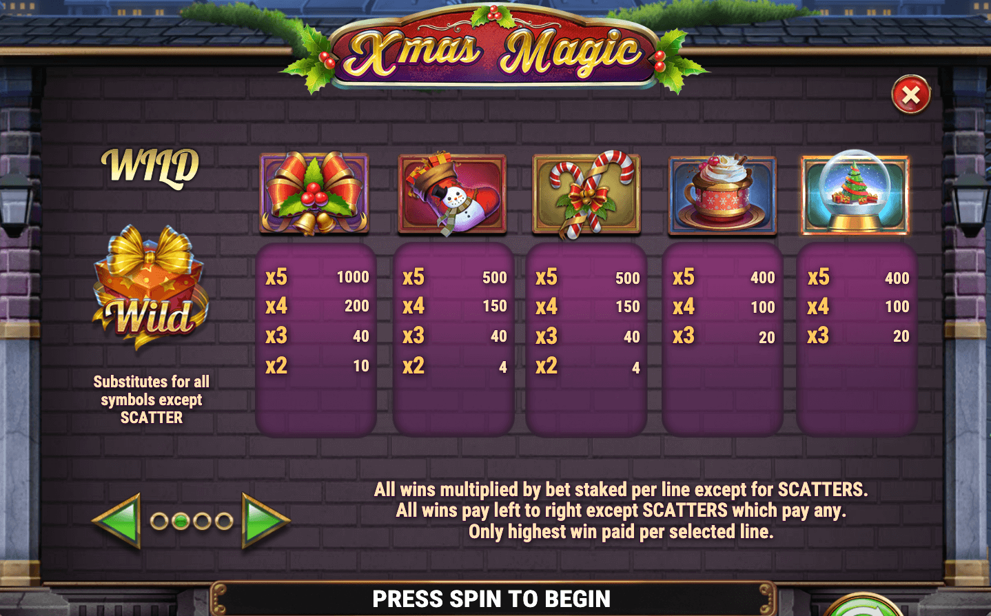 XMAS MAGIC Play'n Go slotJoker123