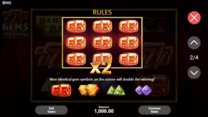 777 Gems Respin BNG SLOT joker123 ทางเข้า Joker123 Auto