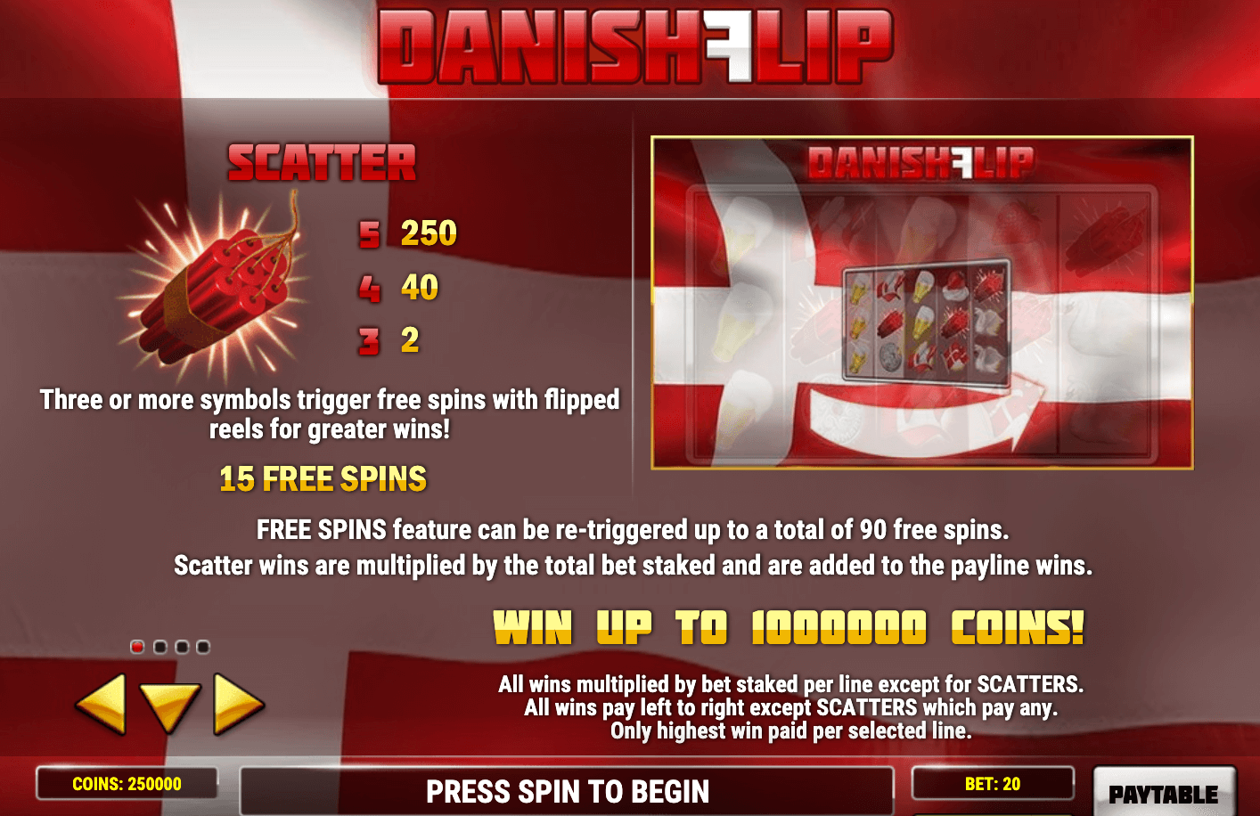 DANISH FLIP Play'n Go Joker slot