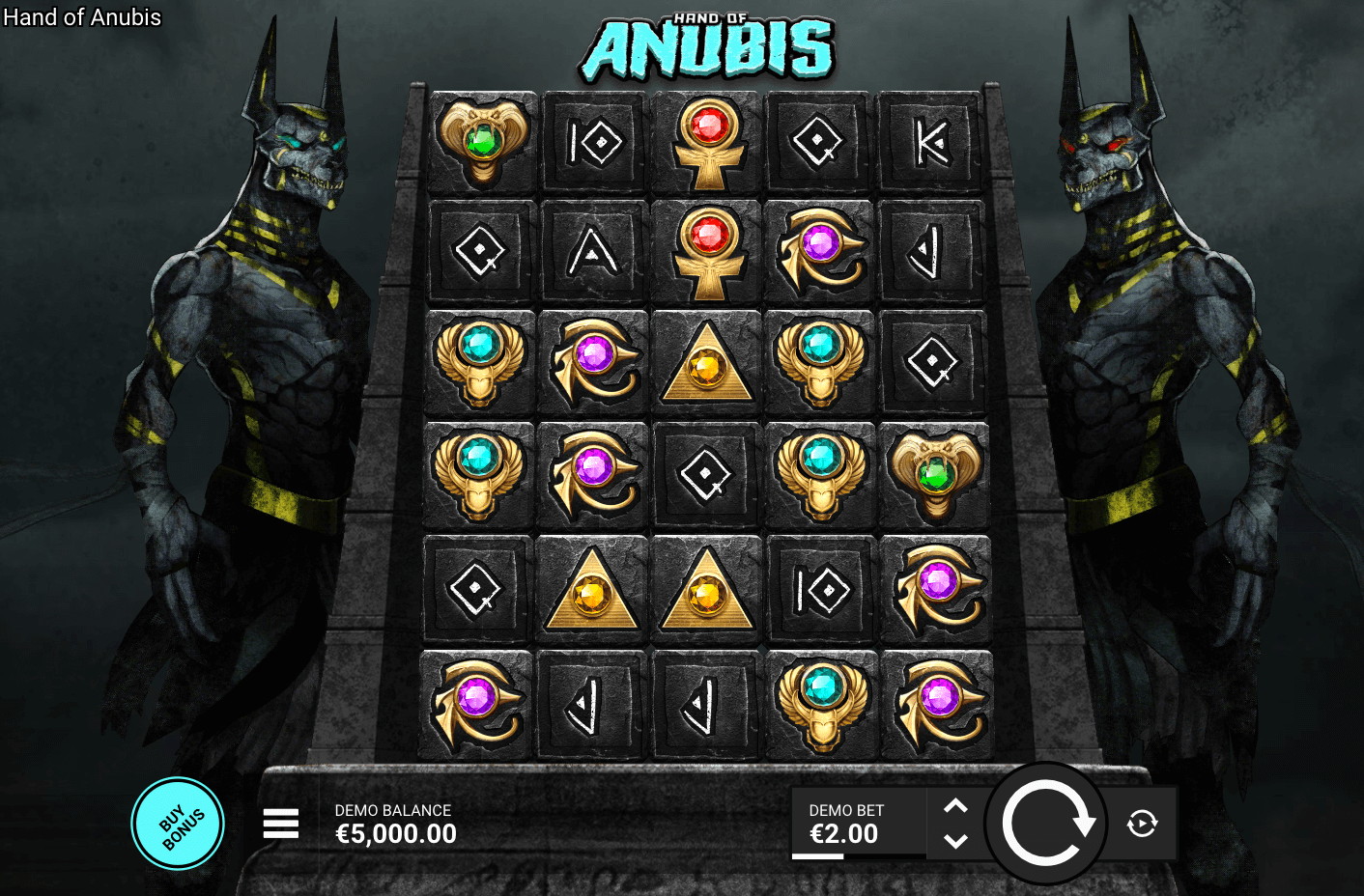 Hand Of Anubis Hacksaw Gaming game Joker388