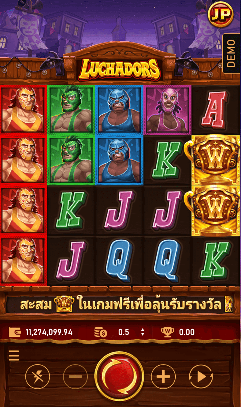 Luchadors RSG SLOT Joker123 เว็บตรง