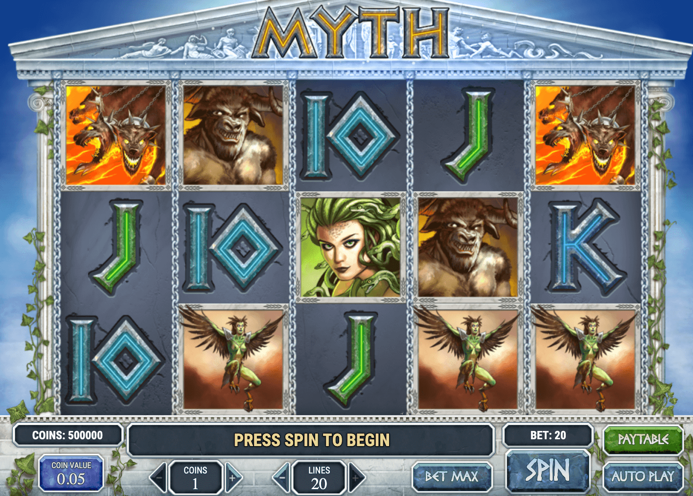 MYTH Play'n Go Joker slot