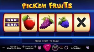 Pick’em Fruits Caleta Gaming SLOT joker123 ฝาก ถอน Joker