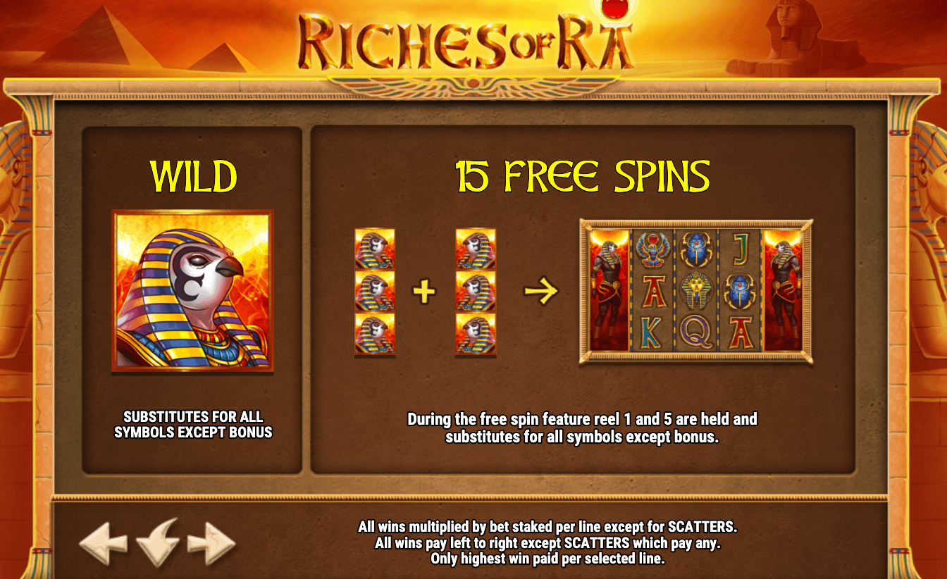 RICHES OF RA Play'n Go game Joker388