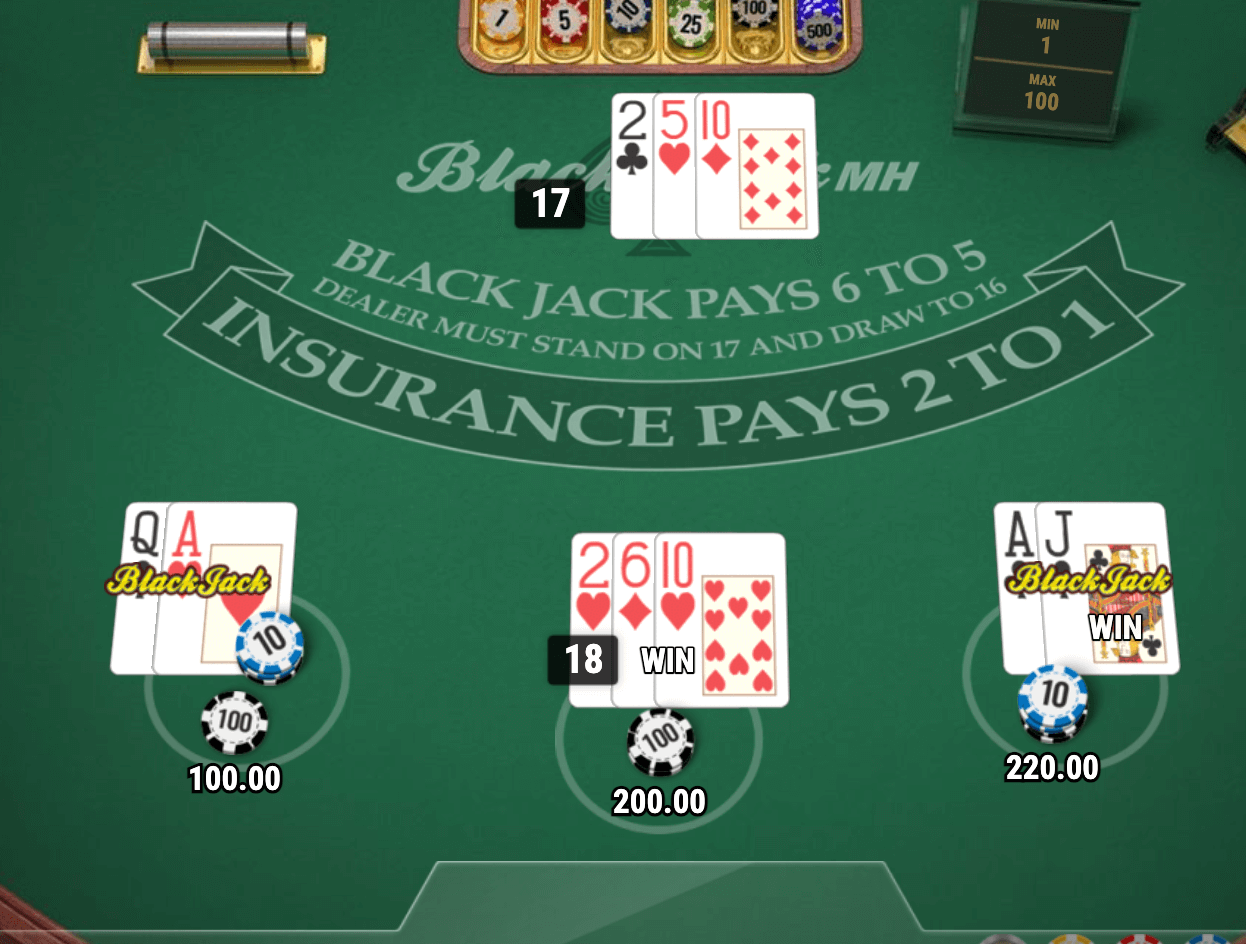 SINGLE DECK BLACKJACK Play'n Go Joker123 เว็บตรง ใหม่ล่าสุด