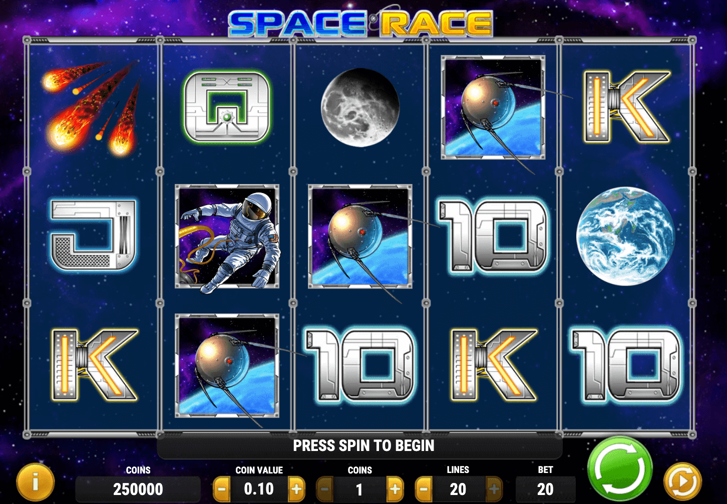 SPACE RACE Play'n Go wwwJoker123c net