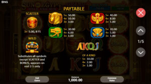 Sun of Egypt BNG SLOT joker123 โปรโมชั่น Joker