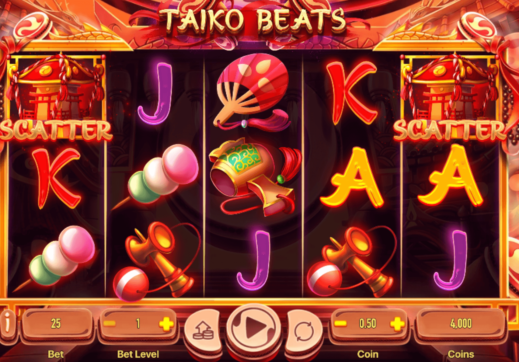 Taiko Beats HABANERO Joker gaming