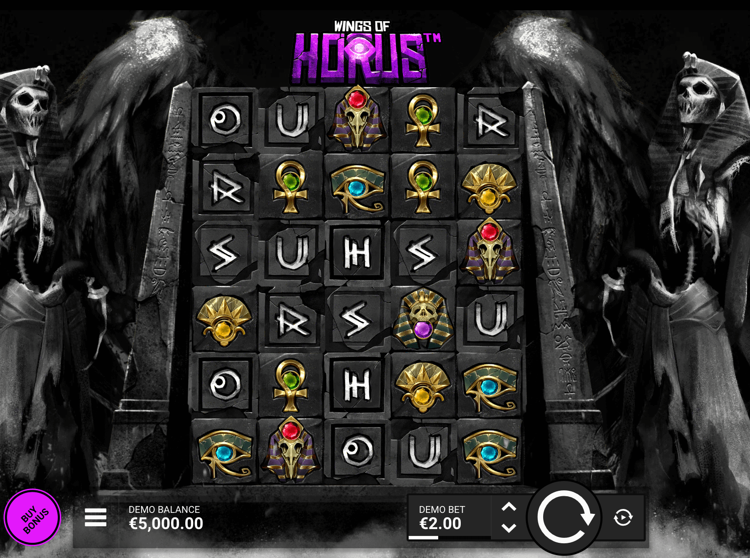 Wings of Horus Hacksaw Gaming Joker gaming