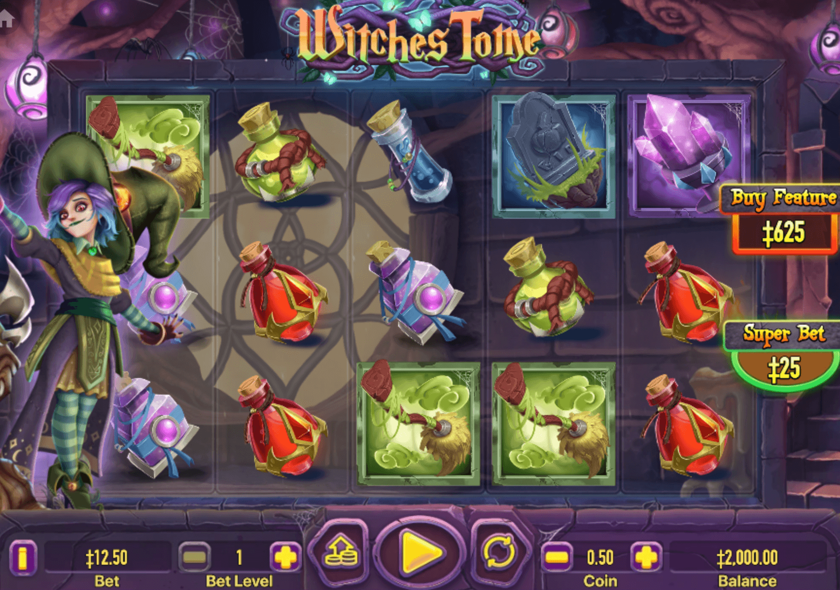 Witches Tome HABANERO Joker123 เว็บตรง