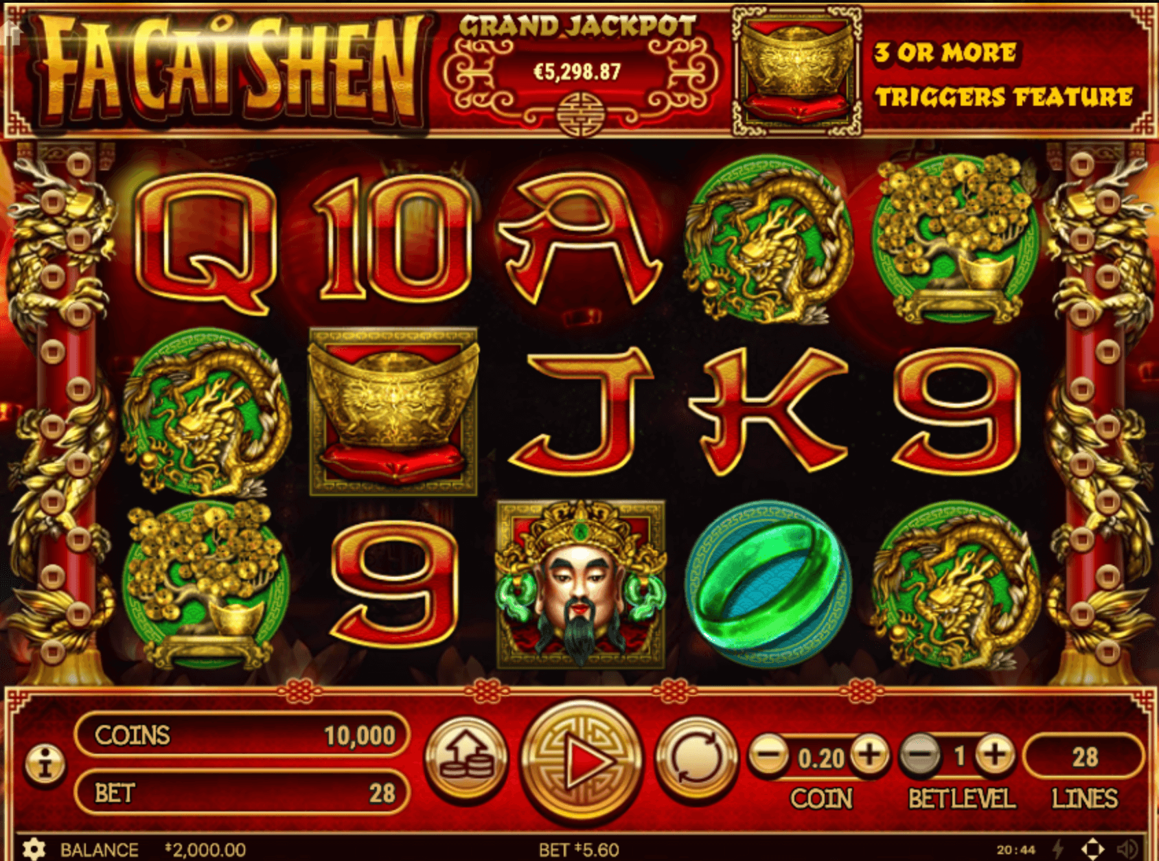 Fa Cai Shen HABANERO Joker gaming