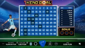 Keno Goal Caleta Gaming SLOT joker123 ฝาก ถอน Joker