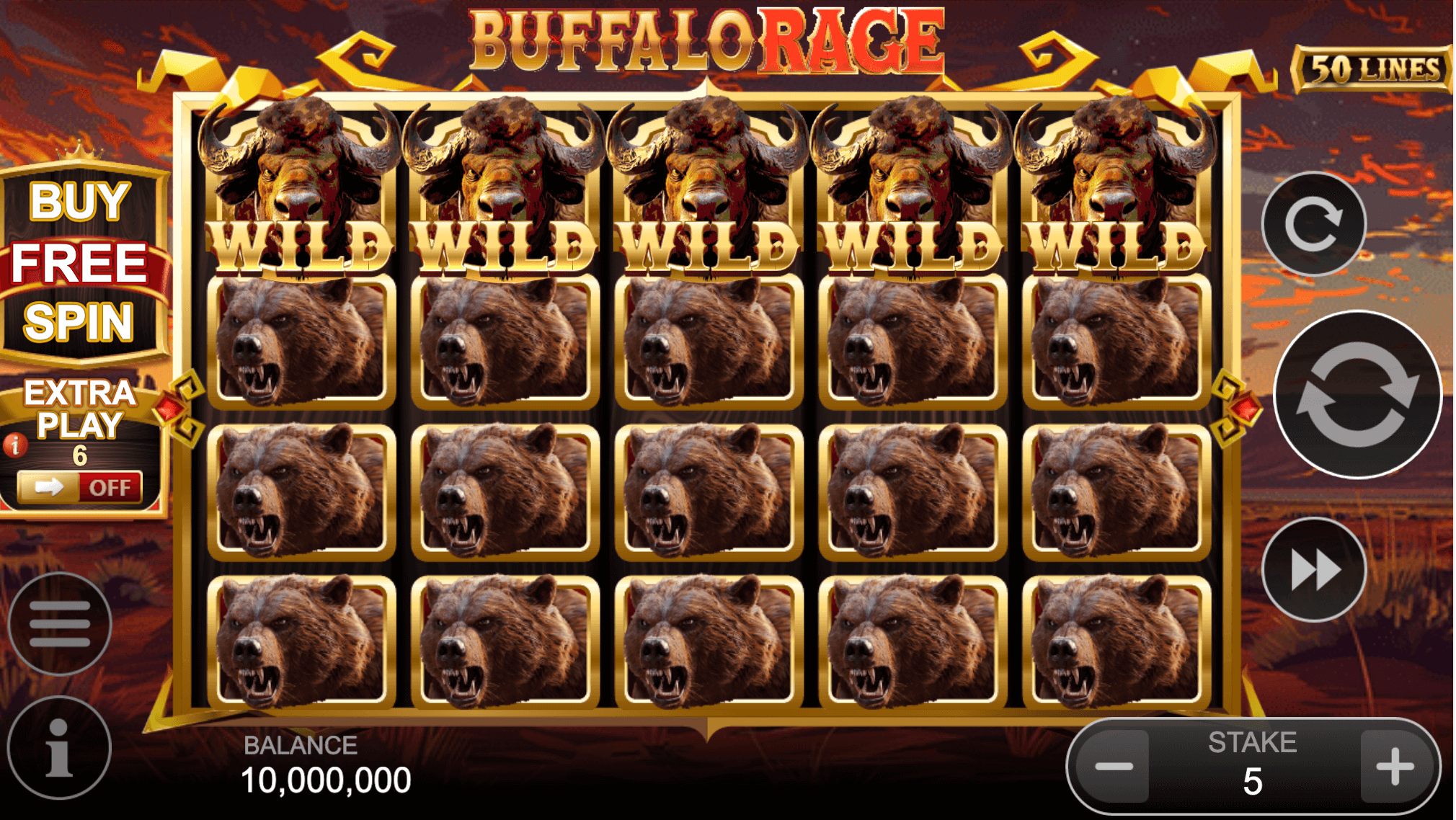 Buffalo Rage Funky Games Joker slot