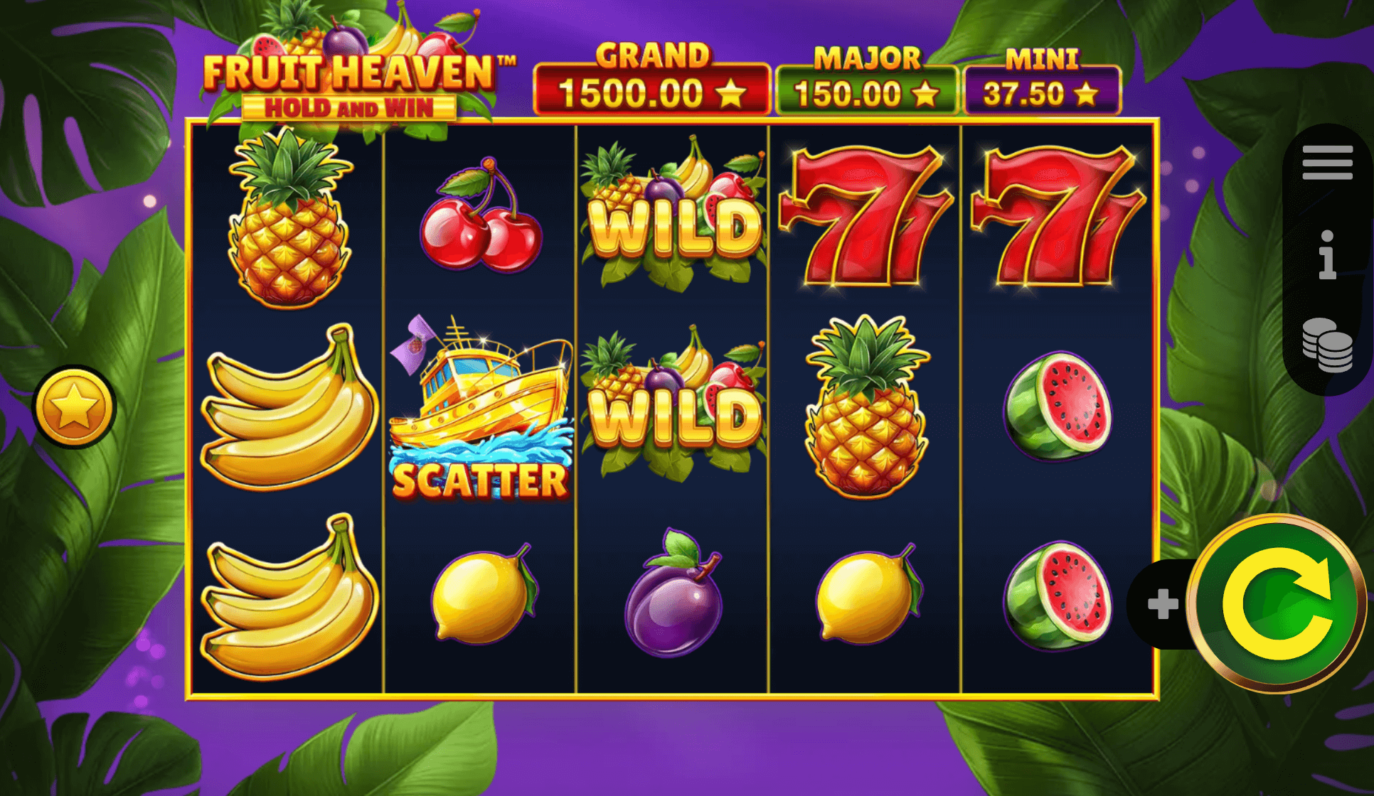 Fruit Heaven Hold And Win Booming Game Joker123 gaming