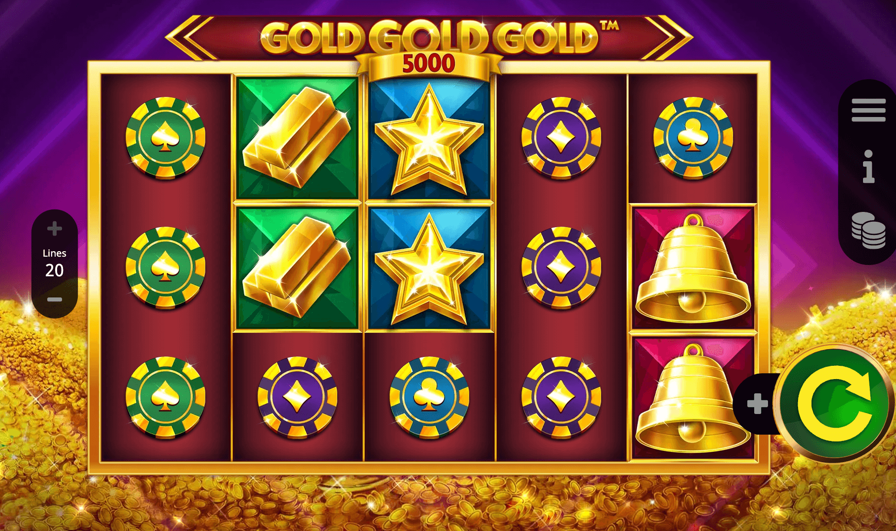 Gold Gold Gold 5000 Booming Game Joker1234