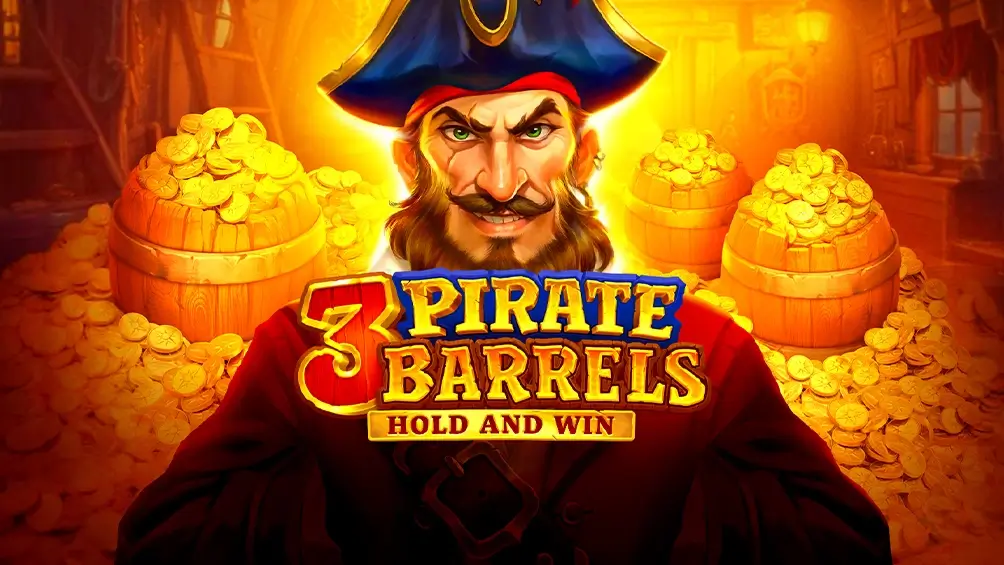3 Pirate Barrels Hold And Win Funta Gaming game Joker388