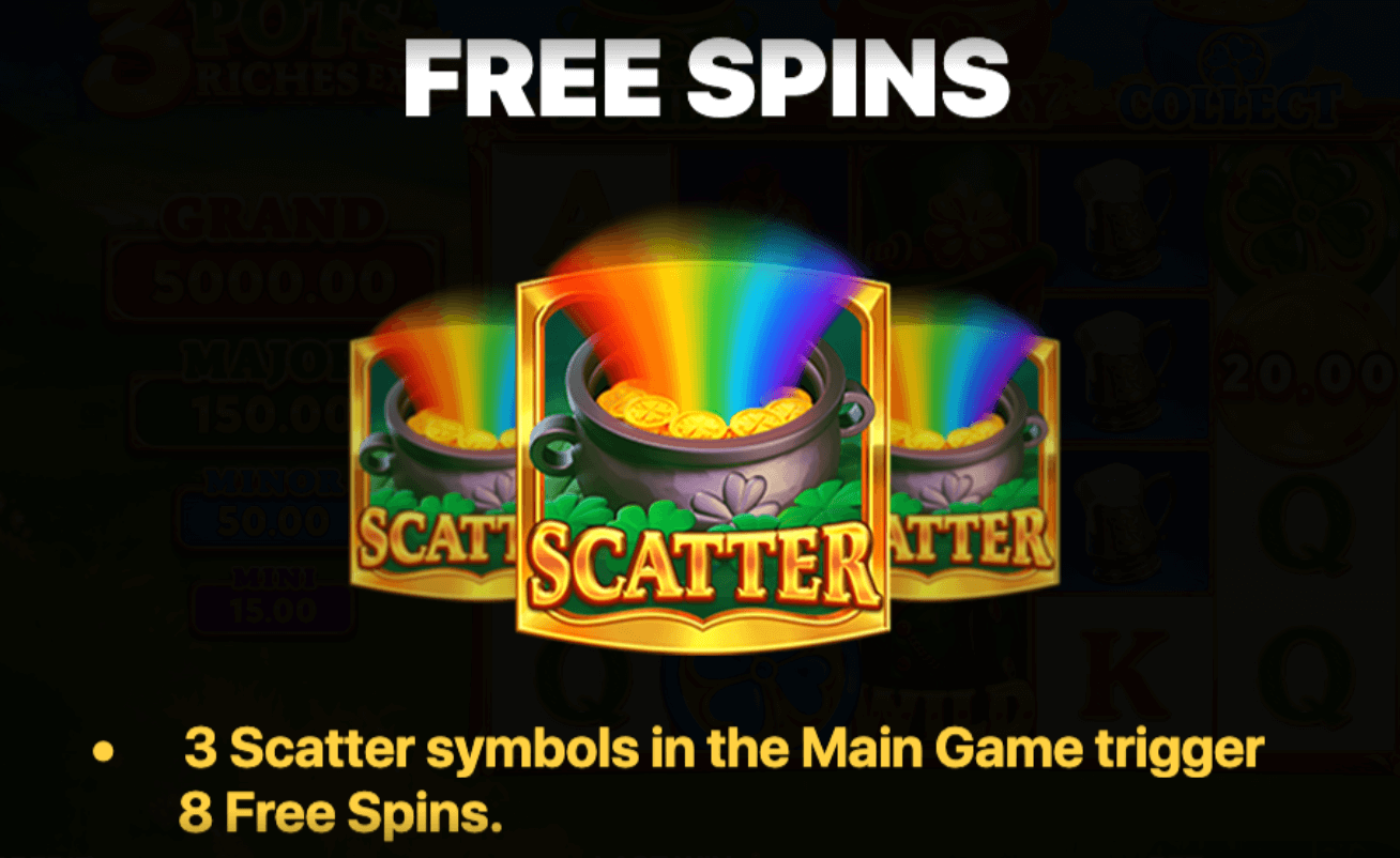 3 Pots Riches Extra Hold and Win Funta Gaming Joker123 gaming