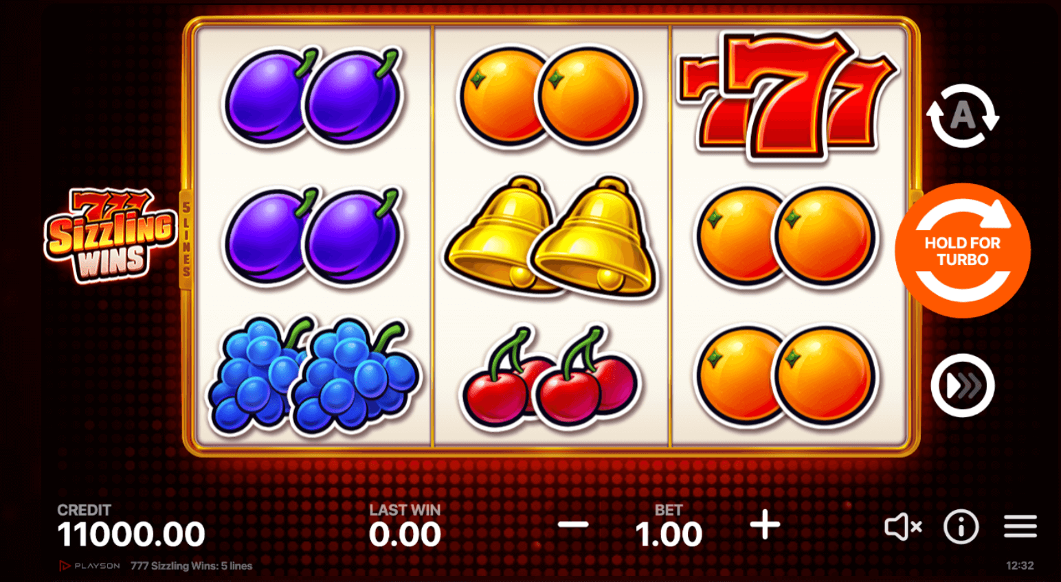 777 Sizzling Wins 5 Lines Funta Gaming Joker game 123