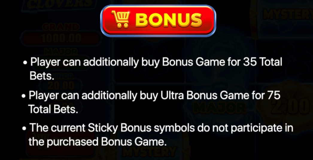 Lightning Clovers Hit The Bonus Funta Gaming www Joker388