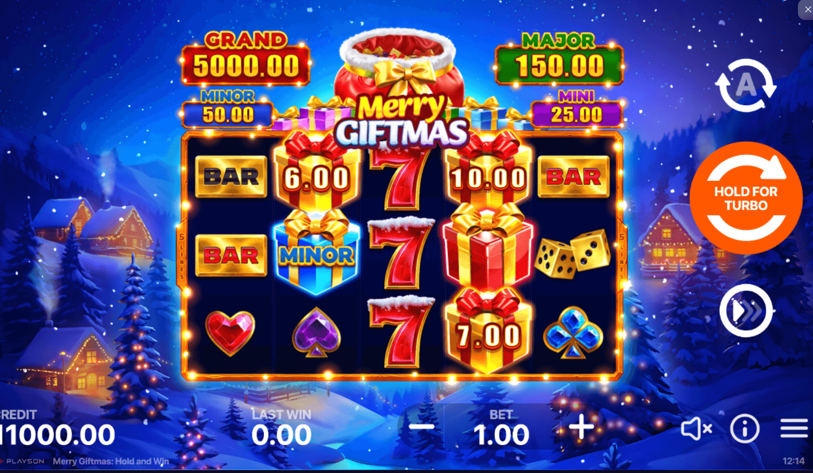 Merry Giftmas Hold And Win Funta Gaming Joker123plus