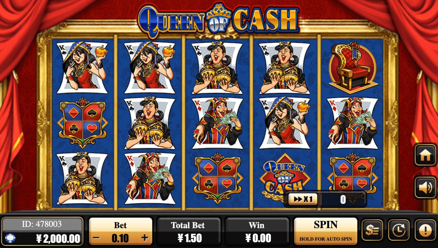 Queen Of Cash Creative Gaming game Joker388