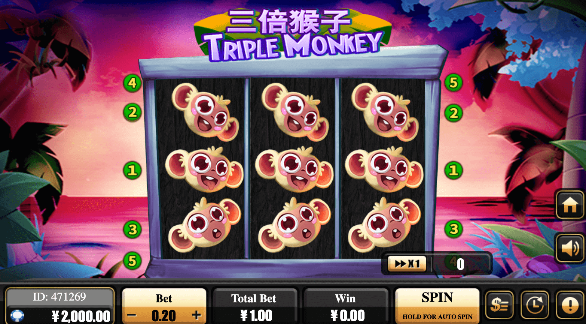 Triple Money Creative Gaming Joker game 123  