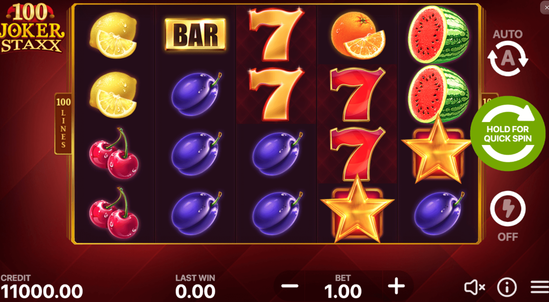 100 Joker Staxx Funta Gaming Joker slot