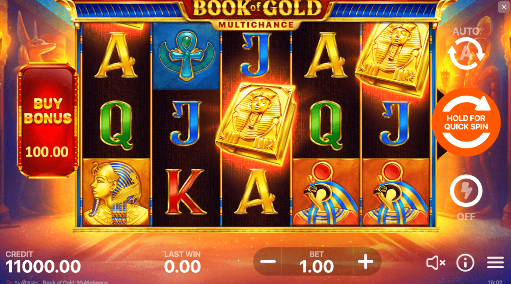 Book of Gold Multichance Funta Gaming Joker123 slot