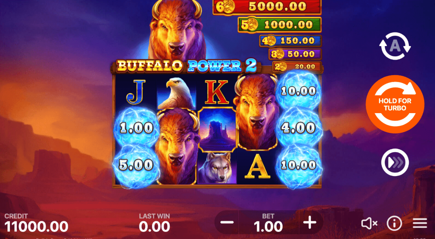 Buffalo Power 2 Hold and Win Funta Gaming Joker slot