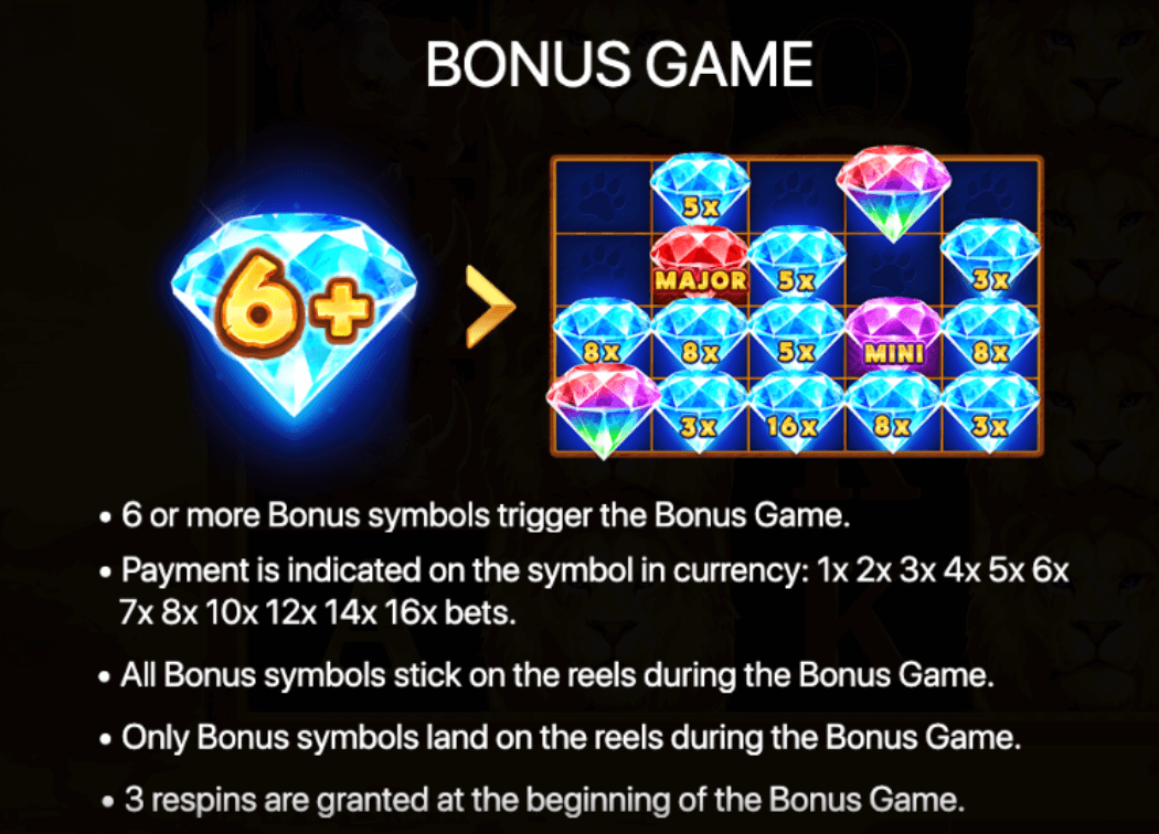 Lion Gems Hold and Win Funta Gaming Joker1234