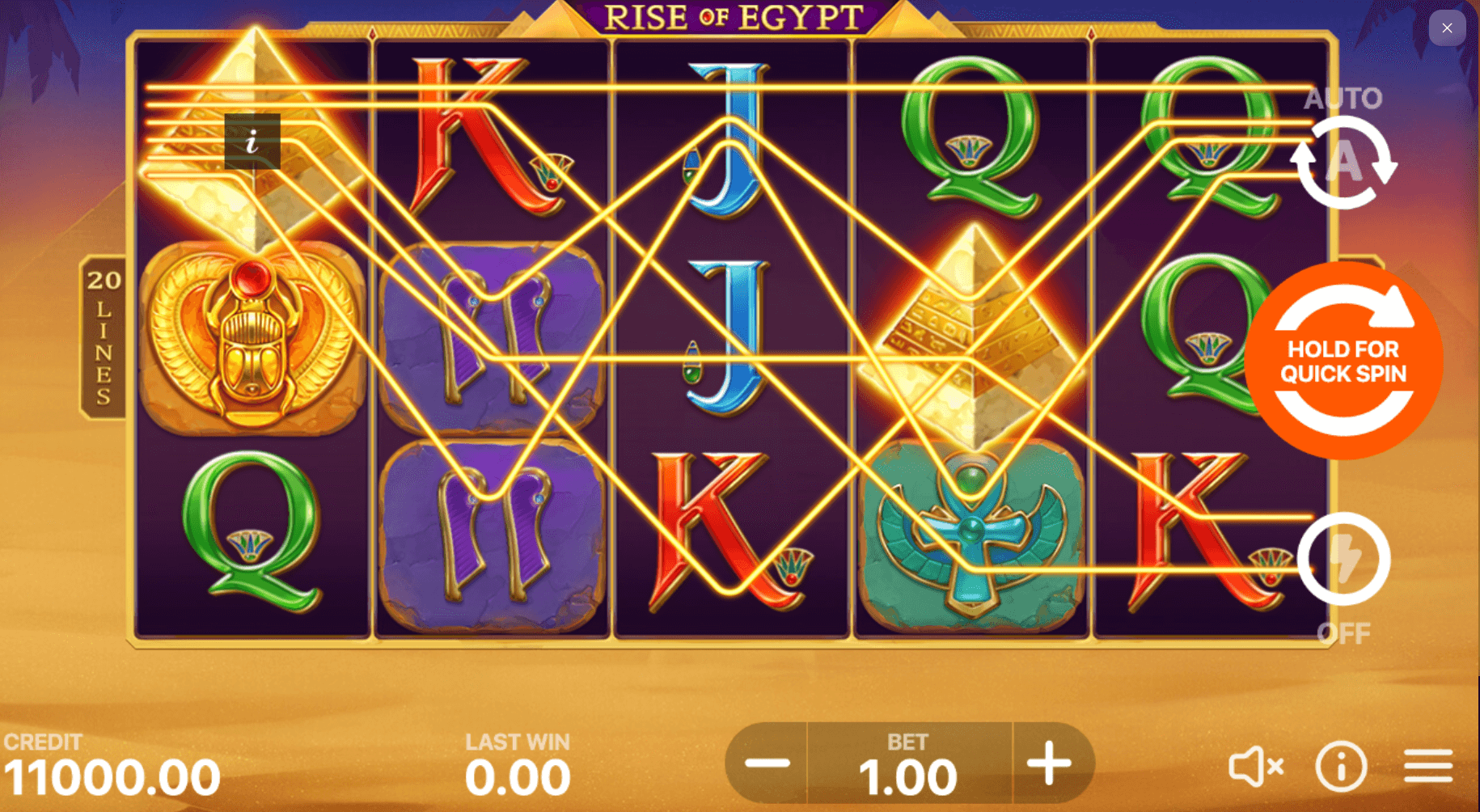 Rise of Egypt Funta Gaming 123Joker game