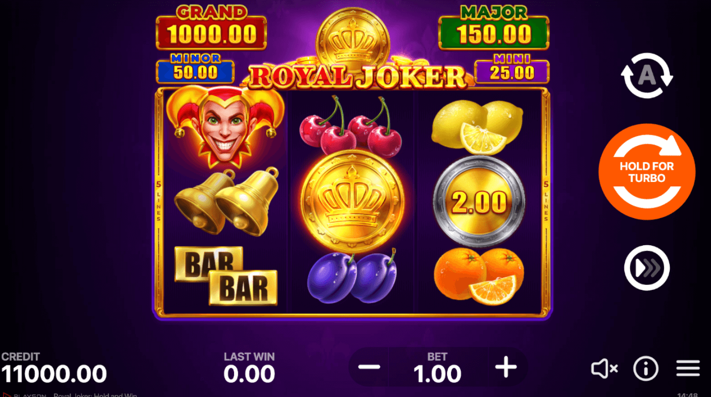 Royal Joker Hold and Win Funta Gaming Joker game 123